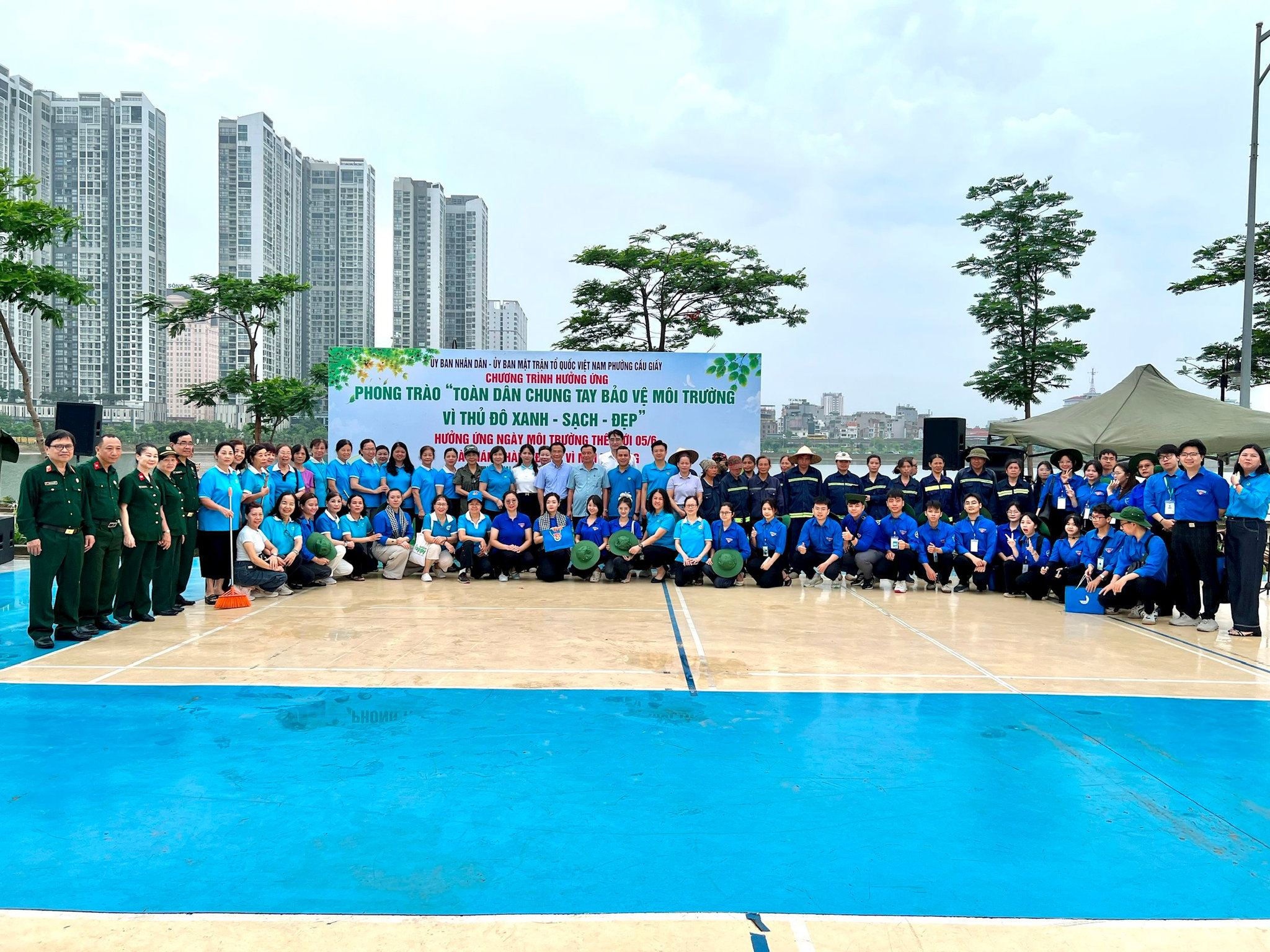 Hưởng ứng Ngày Môi trường Thế giới 2026: Phường Cầu Giấy hành động vì môi trường xanh và thích ứng biến đổi khí hậu 